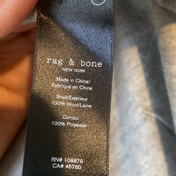 Rag & Bone Luisa Wool Pocket shirt - Picture 7 of 9